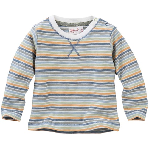 Leichtes Langarmshirt Ringel