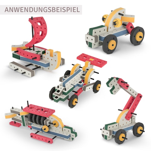 Kreatives Bauset aus Schaumstoff 49 Teile - Developer