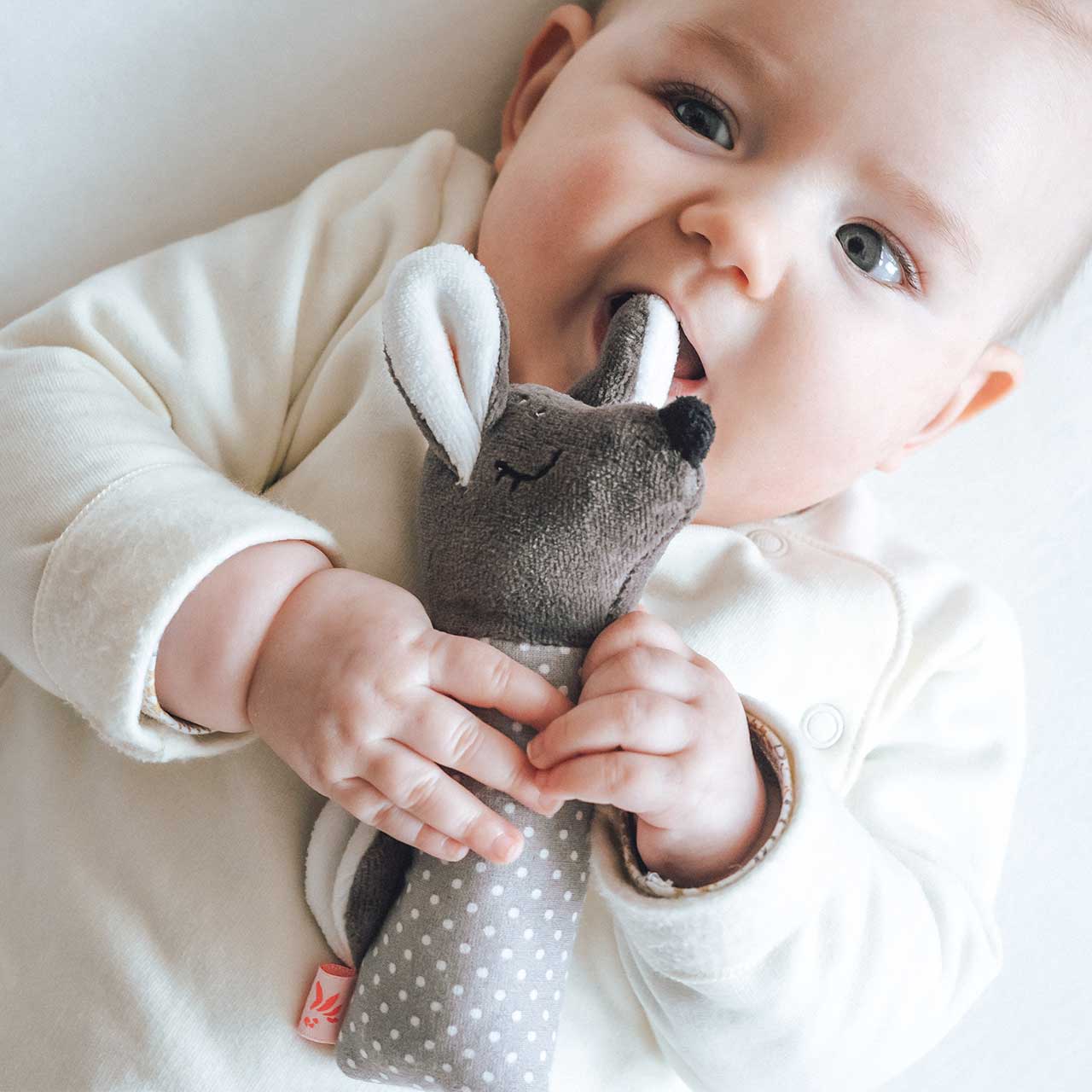 Quietsch-Greifling Rehkitz