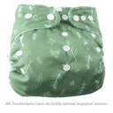 Vorschaubild Snap2fit Überhose grün das 2in1 System Motiven