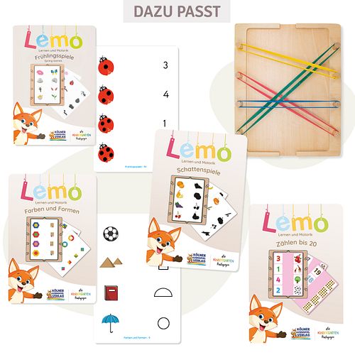 Lemo Kartensatz Knobelspaß ab 5 J.