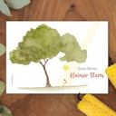 Vorschaubild Nachhaltige Karte für Sternenkinder – Gute Reise, kleiner Stern!
