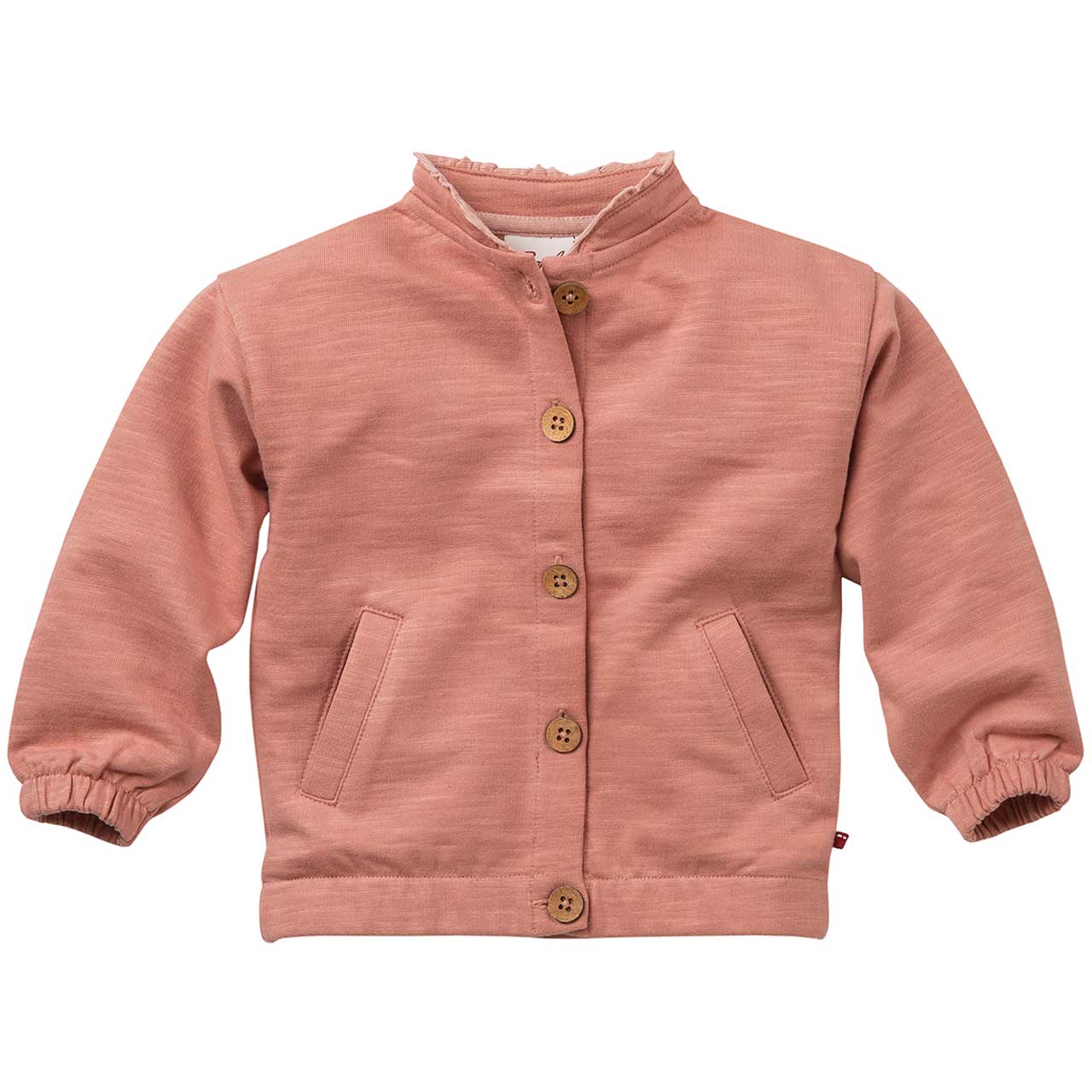 Sweatjacke Knöpfe