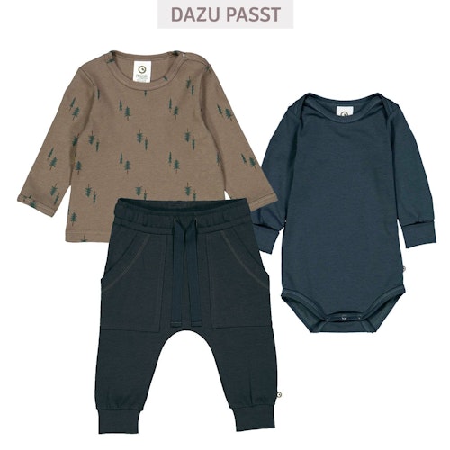 Weiche Babyhose große Taschen