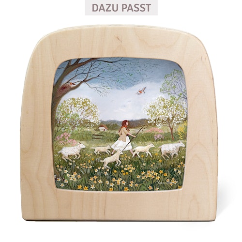 Silhouette Robin Pieterse – grüne Weiden