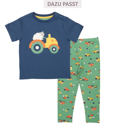 Grünes T-Shirt Safari-Tiere