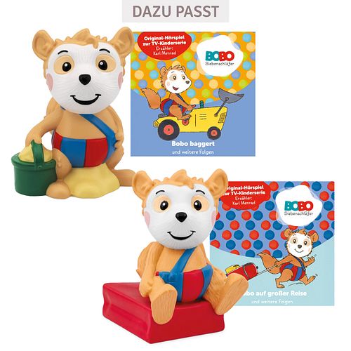 Bobo Siebenschläfer Bobo baggert Tonie ab 1 Jahr