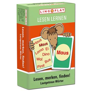 Lesen, merken, finden!, Kartenspiel ab 6 Jahren