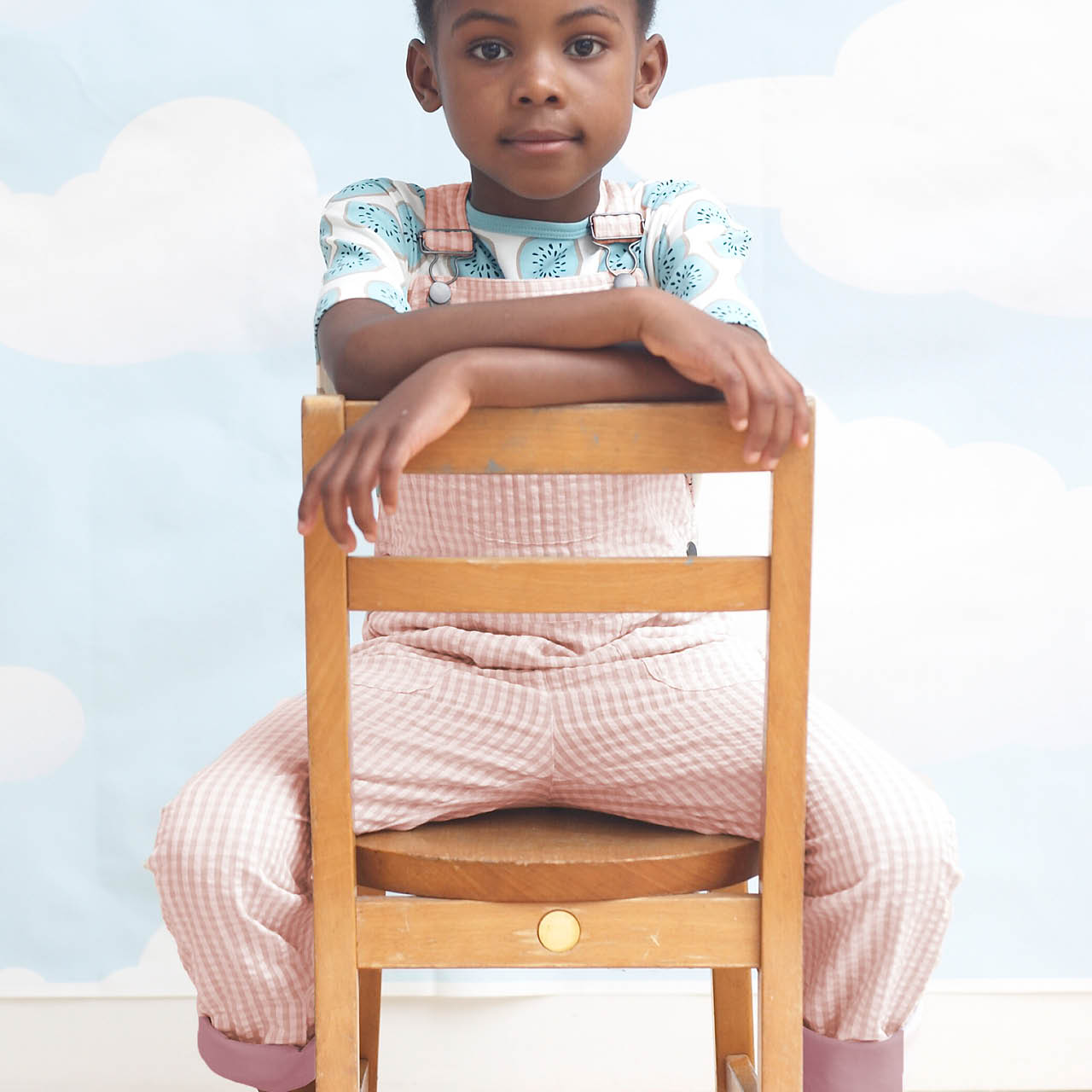 Robuste Krepp-Gewebe Latzhose