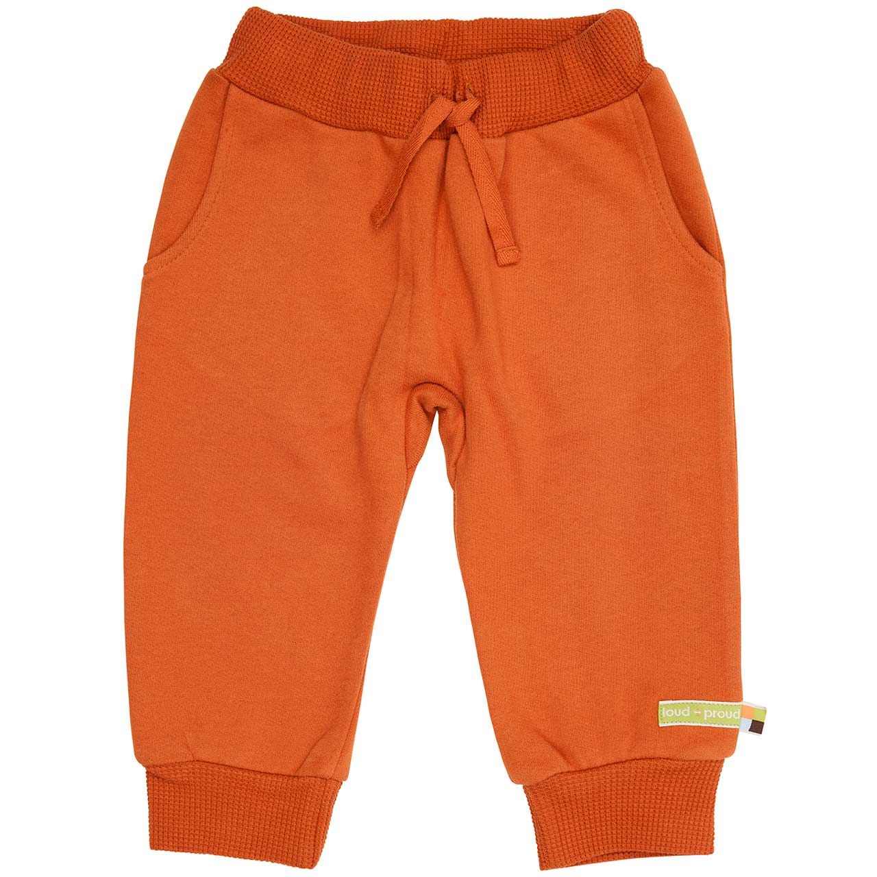 Freizeithose Loud + Proud Sweat Bündchen Uni