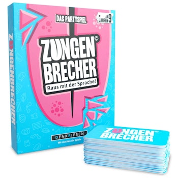 Zungenbrecher- Raus mit der Sprache Kartenspiel ab 9 Jahren