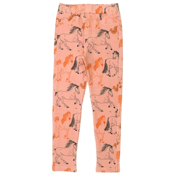 Sweat Leggings Pferde rosa