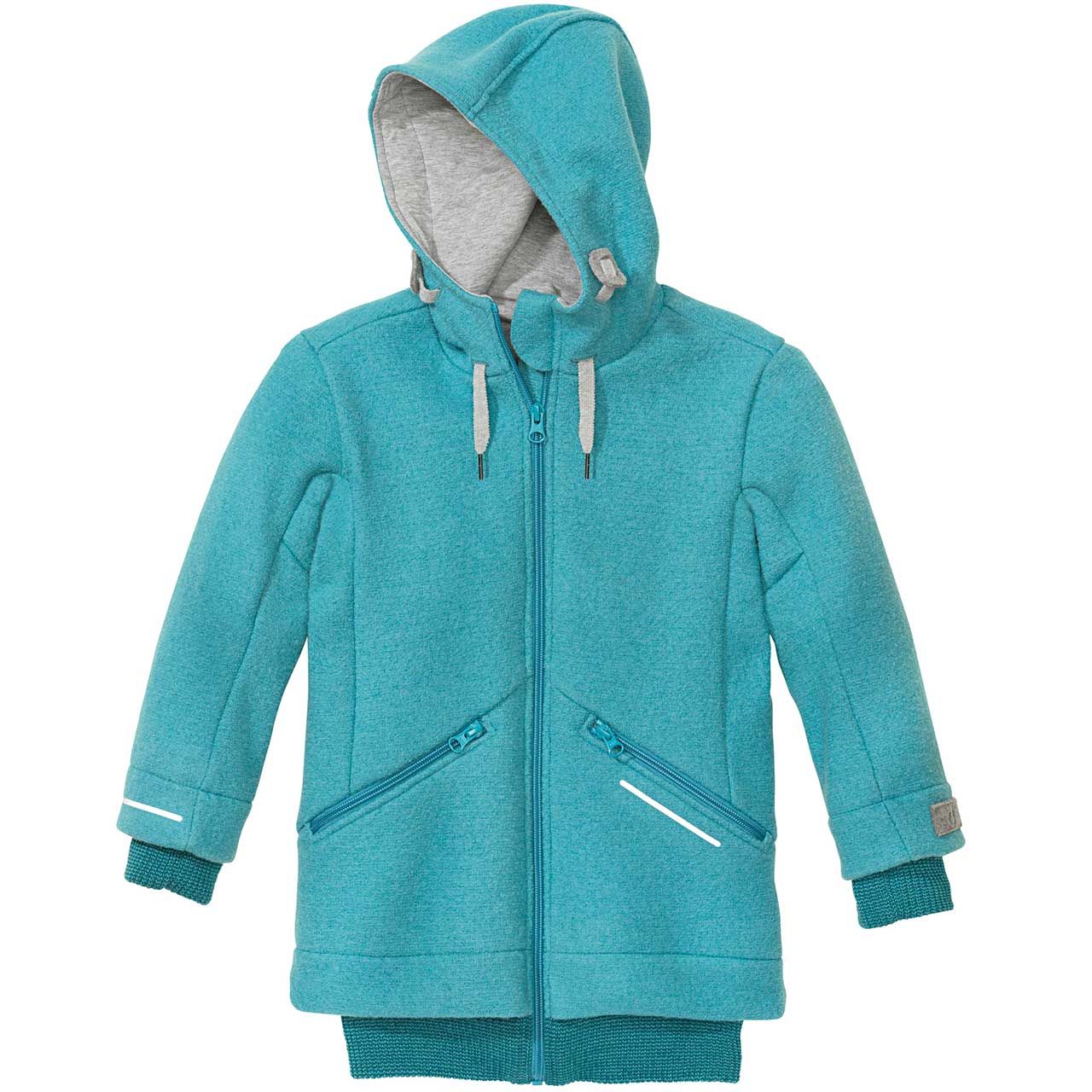 Jacke Disana langarm Schurwolle Uni