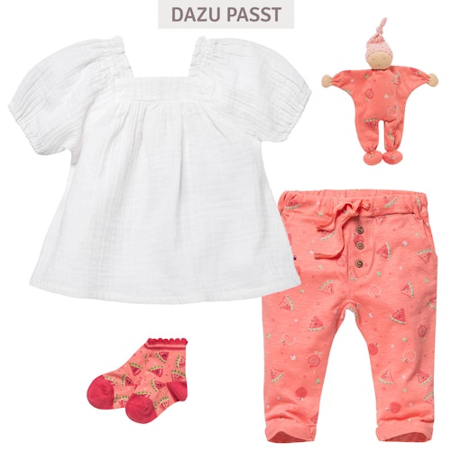 Leichte Babysöckchen Sommerfrüchte