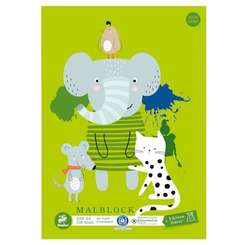 Staufen Green Malblock DIN A4 – 100 Blatt
