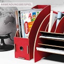 Vorschaubild Stand – Stehsammler für DIN A4 Format dunkelgrau
