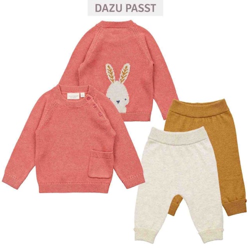 Baby Strickpullover Häschen