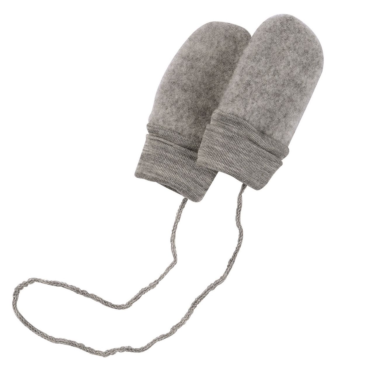 Fäustel Handschuhe Fleece grau