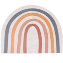 Vorschaubild Kinder Tischset aus Kork Regenbogen creme 40 x 31,5 cm