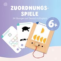 Zuordnungsspiele 6 J. Kartensatz (ohne Lochkasten)