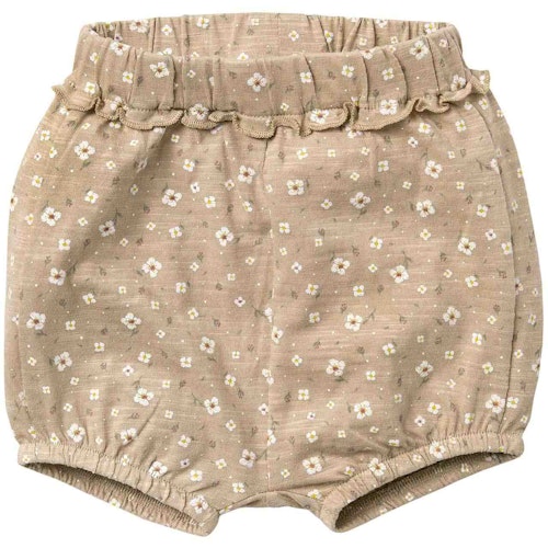 Leichte Shorts Gänseblümchen beige