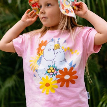Süßes T-Shirt Mumins rosa