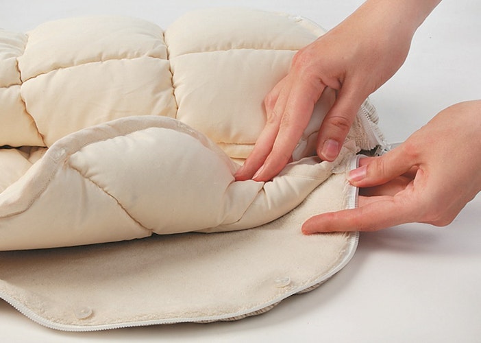 Warmer Daunen Innensack für Bambini Schlafsäcke