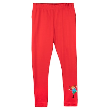 Leggings Pippi Langstrumpf rot