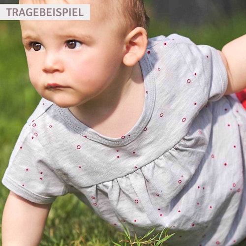 Leichtes Slub Jersey Shirt kurzarm