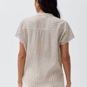 Vorschaubild Damen Kurzarm-Bluse weiß