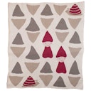 Vorschaubild Dicke Babydecke Strick Zwerge und Schnecken 90 x 105 cm