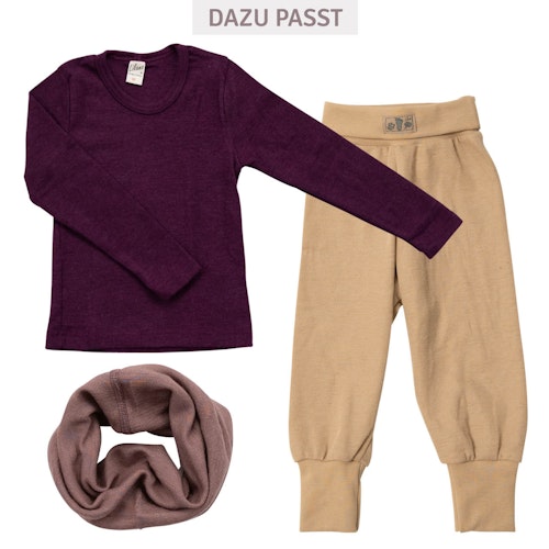 Wolle Seide Schlauchschal