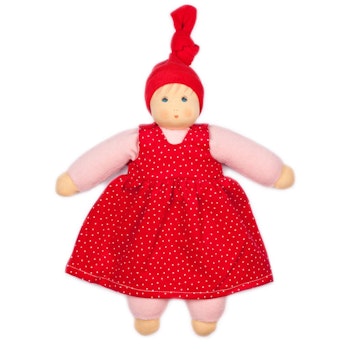 Stoffpuppe ab Geburt ohne Haar die liebe Madita