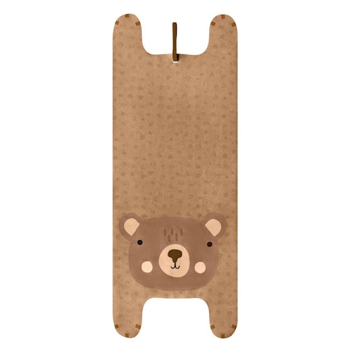 Kinder Yogamatte Benno der Bär, 155 x 60 cm