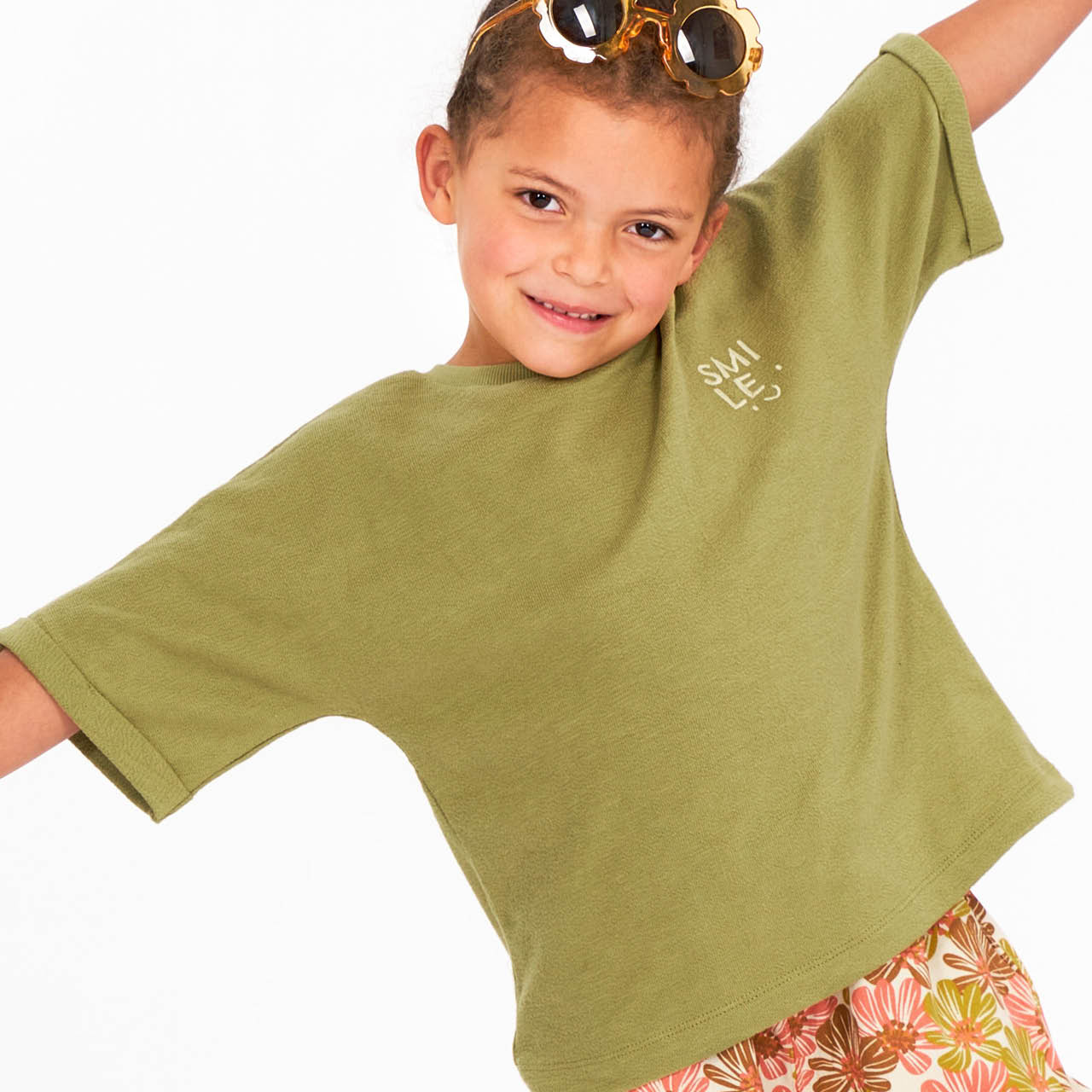 Shirt kurzarm Sommer-Sweat