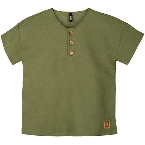 Musselin Shirt kurzarm