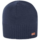 Vorschaubild Erwachsenen Beanie Wolle marine Ohren-Wollfleece Band