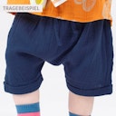 Vorschaubild Musselin Shorts luftig Kreis Motive