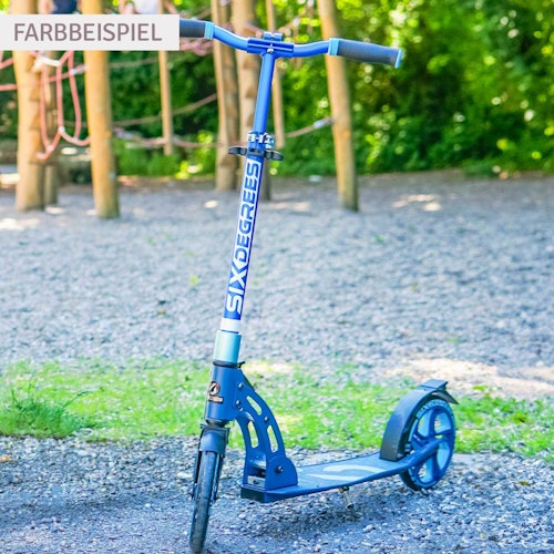 Alu Scooter ab 6 Jahre 35-100kg 205mm-Rädern grau