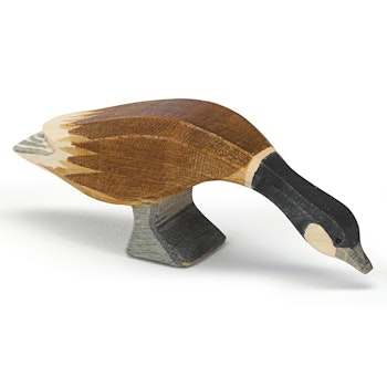 Kanadagans Hals lang Holzfigur 4 cm