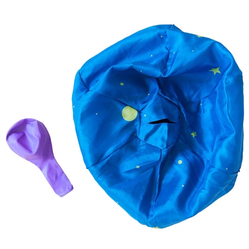 Sternen Luftballonhülle aus Seide