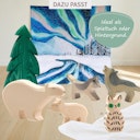 Vorschaubild Spieltuch Bio-Baumwolle Polarlichter 100 x 100 cm