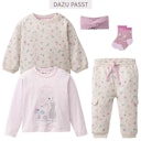 Vorschaubild Weiches Baby Sweatshirt große Blumen