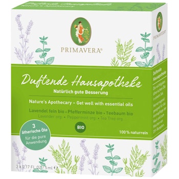 Duftende Hausapotheke ätherische Öle Set Bio – 3 x 5 ml