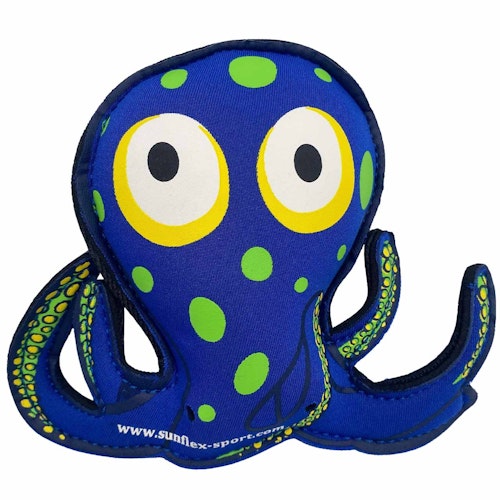 2er Set Wasserspieltiere schwimmend Neopren Tintenfisch Krabbe