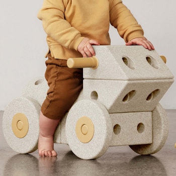 Modu Bauspielzeug Set 33 Teile 0-6 Jahre gelb