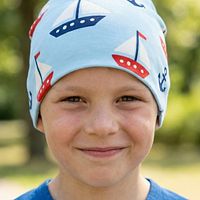 Beanie Maxomorra Interlock/Jersey Motiv