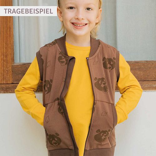Langarmshirt Maxomorra Interlock/Jersey Uni