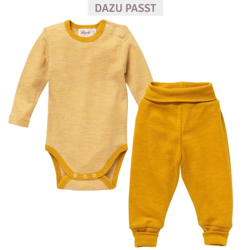 Body People Wear Organic Wolle/Seide langarm Uni