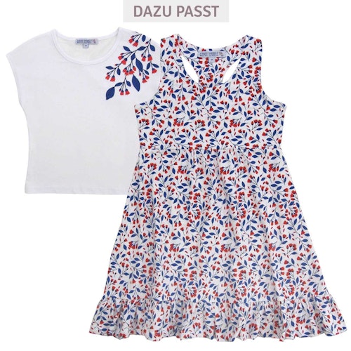 Sommer Shirt Schmetterling-Druck